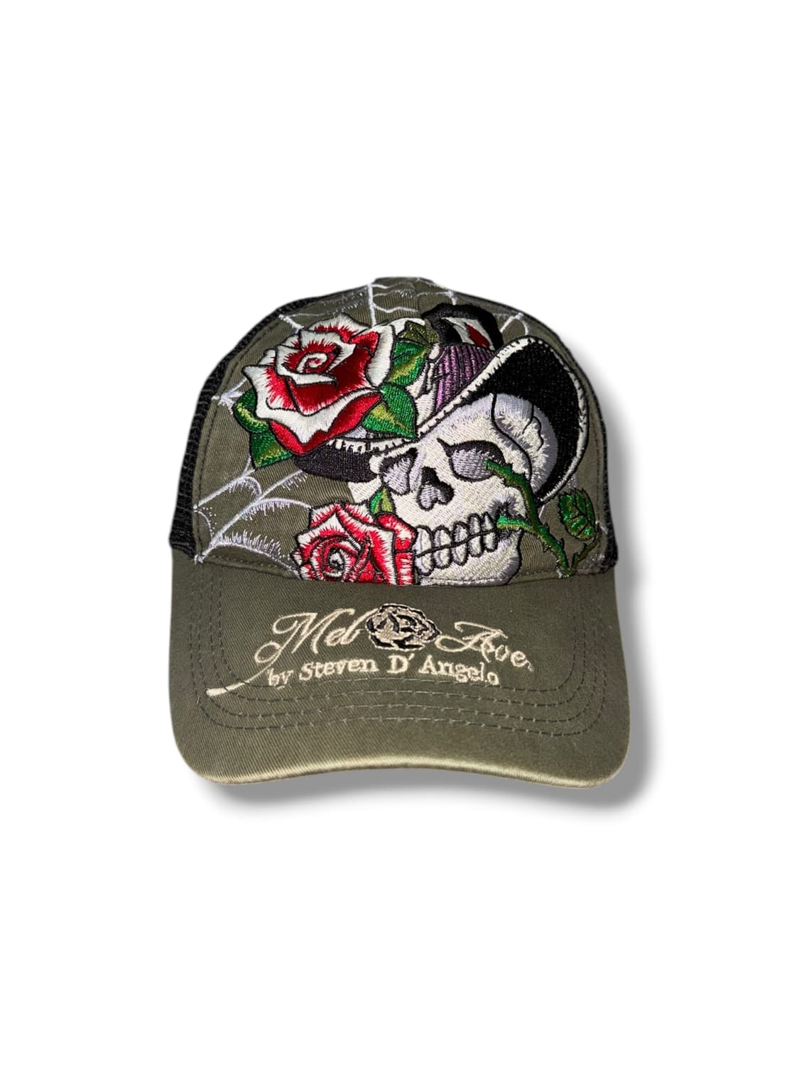 MEL AVE 스컬 타투 트러커 캡  상품이미지2