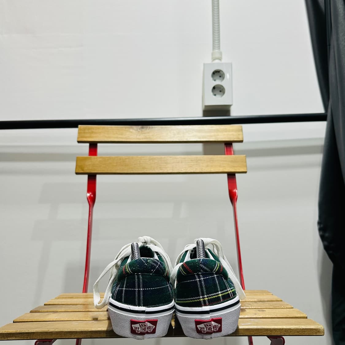 245) 반스 운동화 여성 여자 신발 어센틱 Vans 체크 스니커즈 상품이미지4