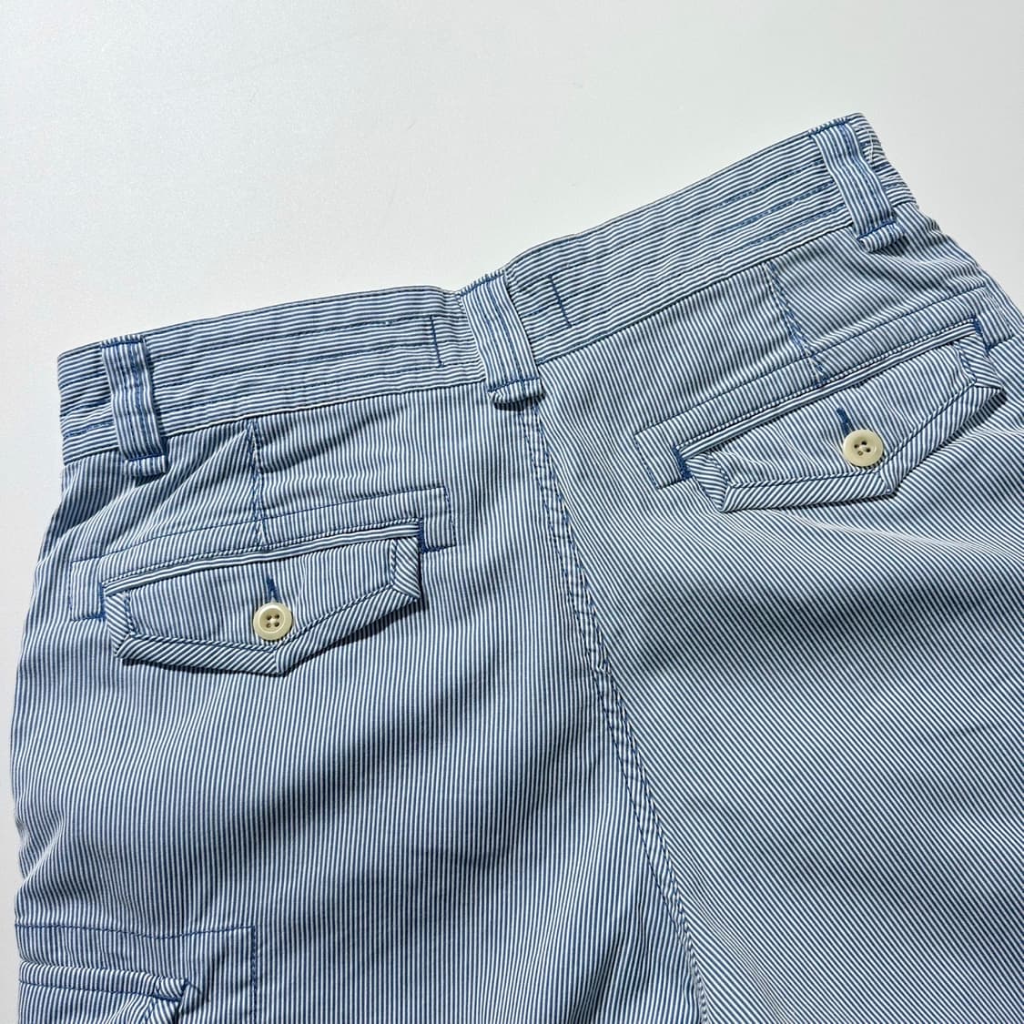 폴로 랄프로렌 스트라이프 코튼 카고 하프 팬츠 반바지 상품이미지7