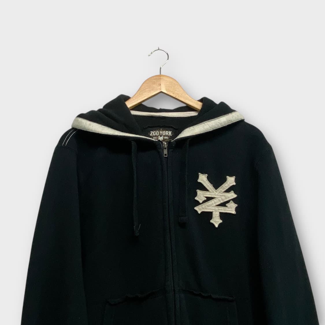 Zoo York 로고 후드집업 L 상품이미지2