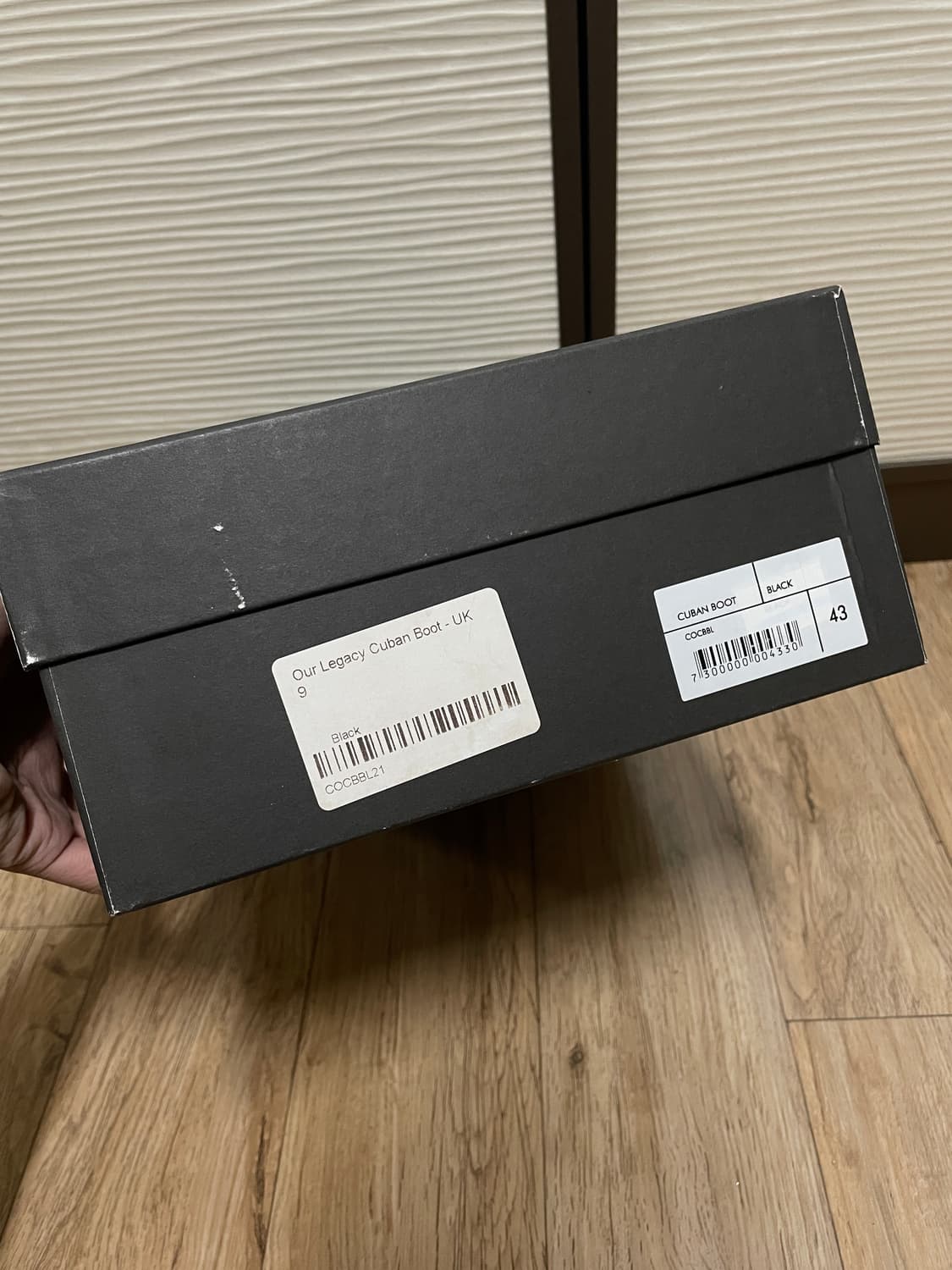 [43]아워레가시 쿠반부츠 블랙 상품이미지8