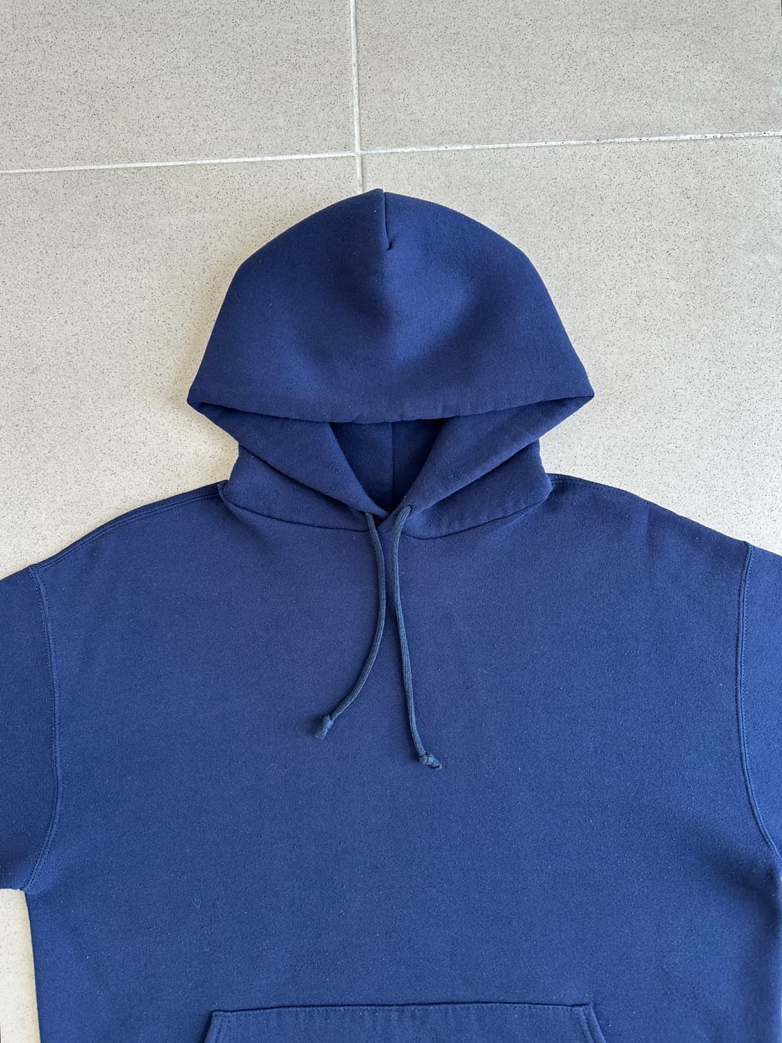90s 빈티지 러셀 후드 네이비 XL USA 상품이미지4