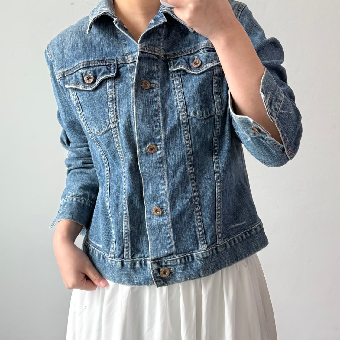 [XL] 갭 데님 트러커 자켓 상품이미지2