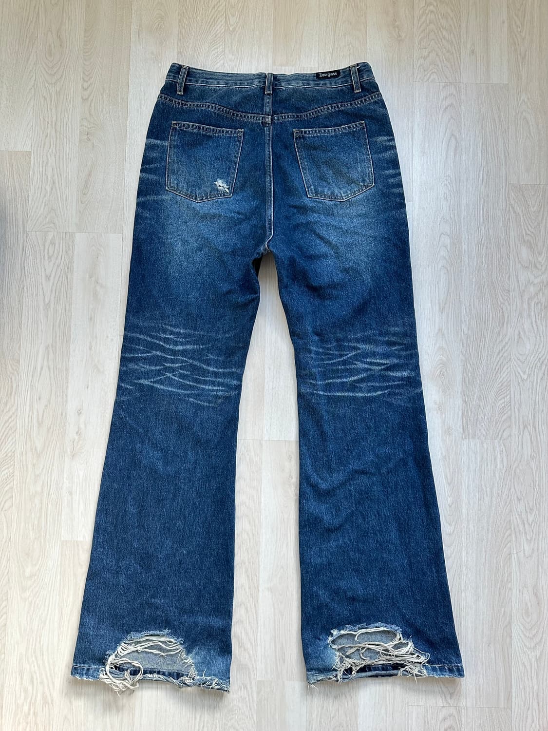 ourglass 아워글래스 Cat washing flare jeans 상품이미지3