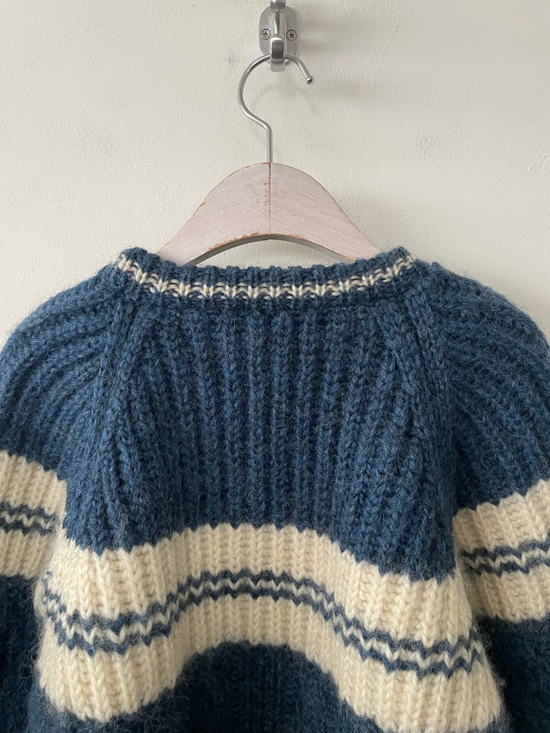 vintage M heavy wool knit 상품이미지6