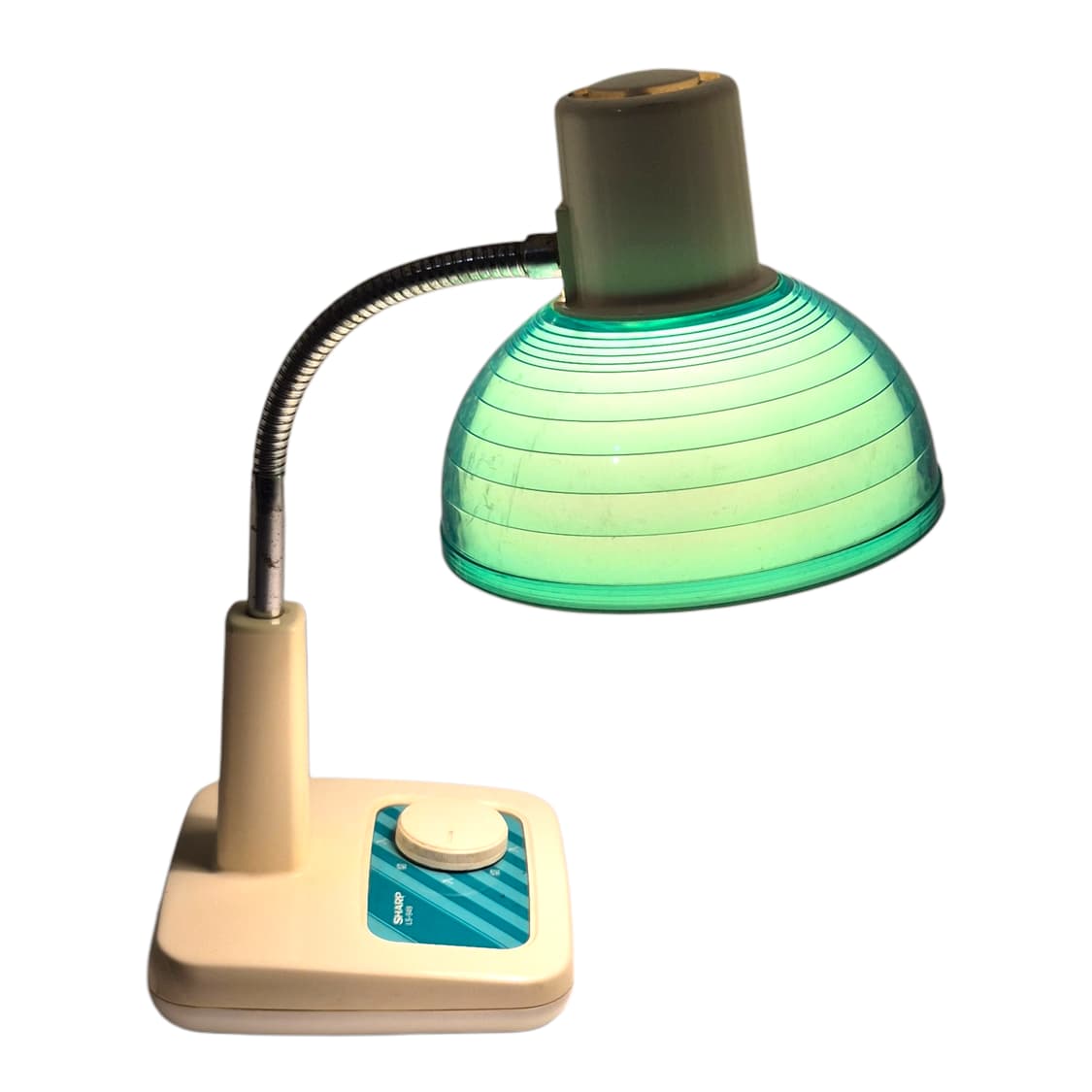 80s 레트로 샤프 민트 데스크 램프 상품이미지2