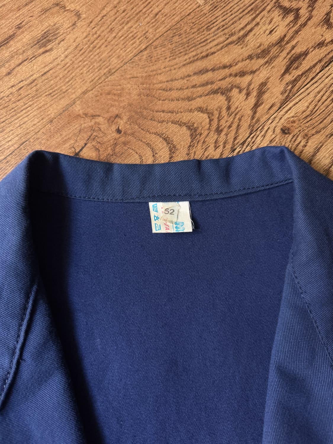 [2XL]빈티지 더티워싱 배드포드 타입 프렌치 워크 자켓 상품이미지2