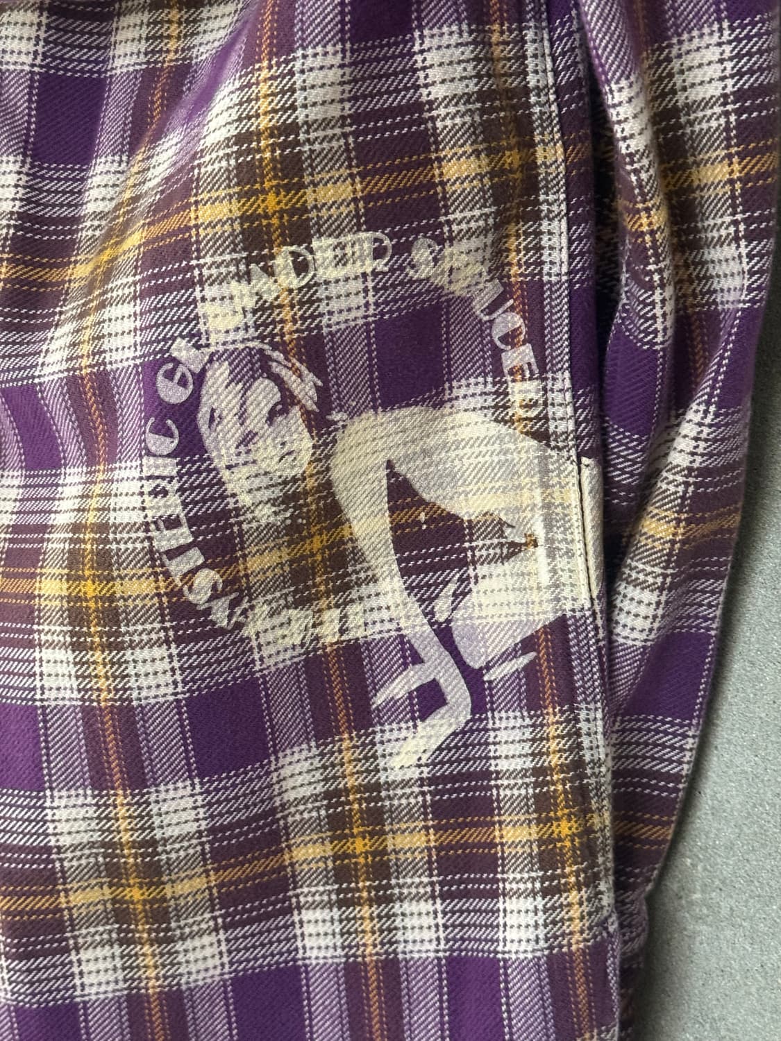 히스테릭 글래머 체크 셔츠 자켓 상품이미지2