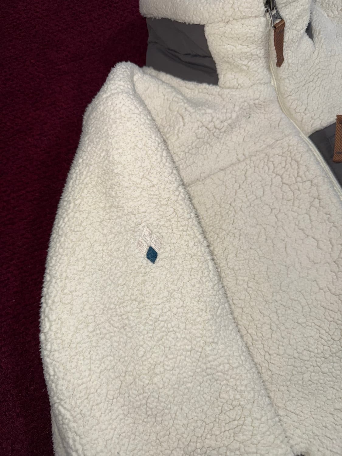 몽벨 플리스 자켓 아이보리 S 90 상품이미지5