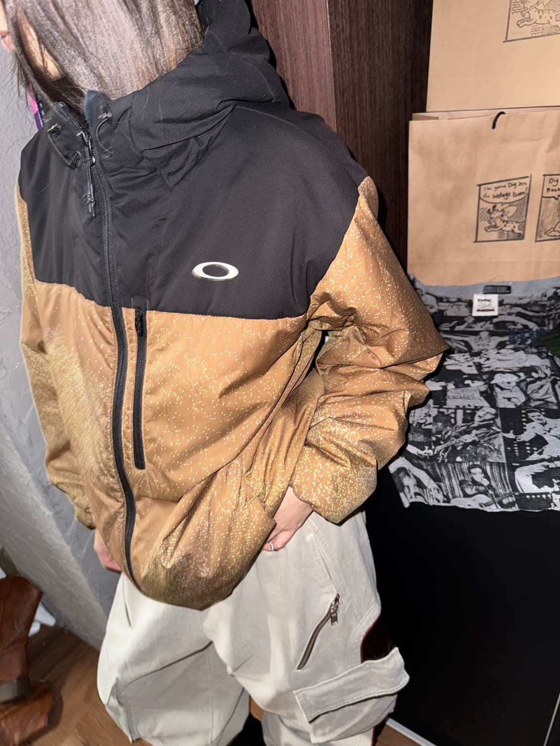 오클리 소프트쉘 후드 점퍼 경량패딩 상품이미지2