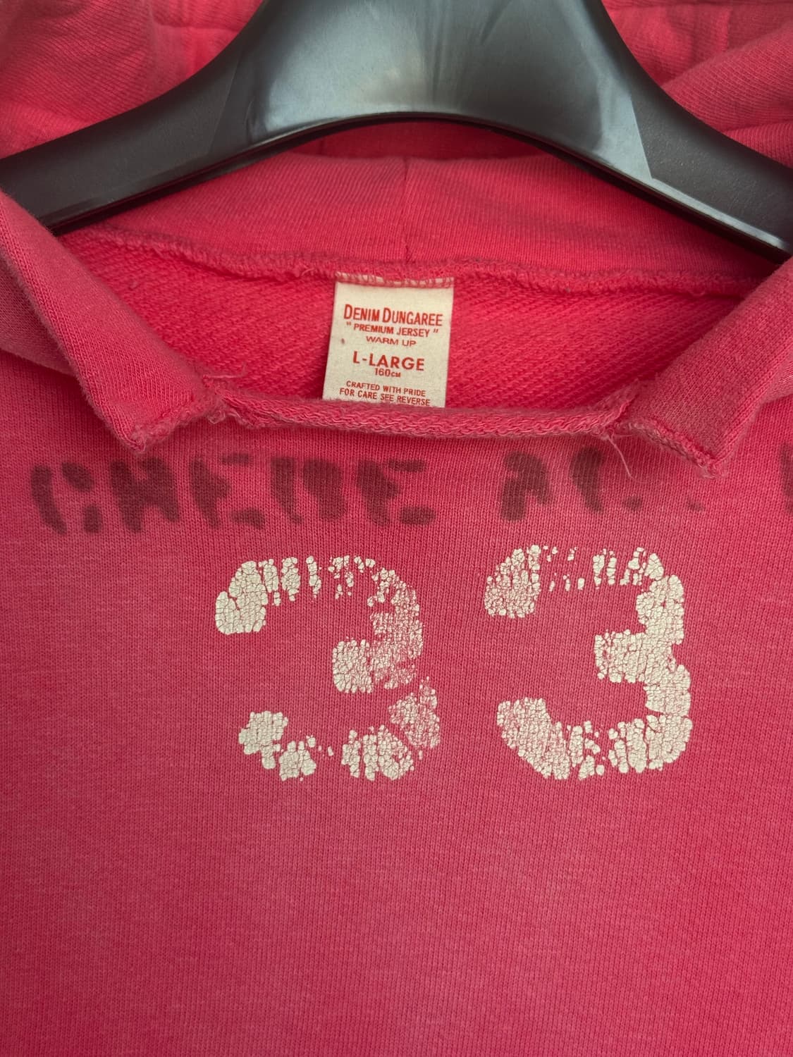 Denim Dungaree hoodie 상품이미지3