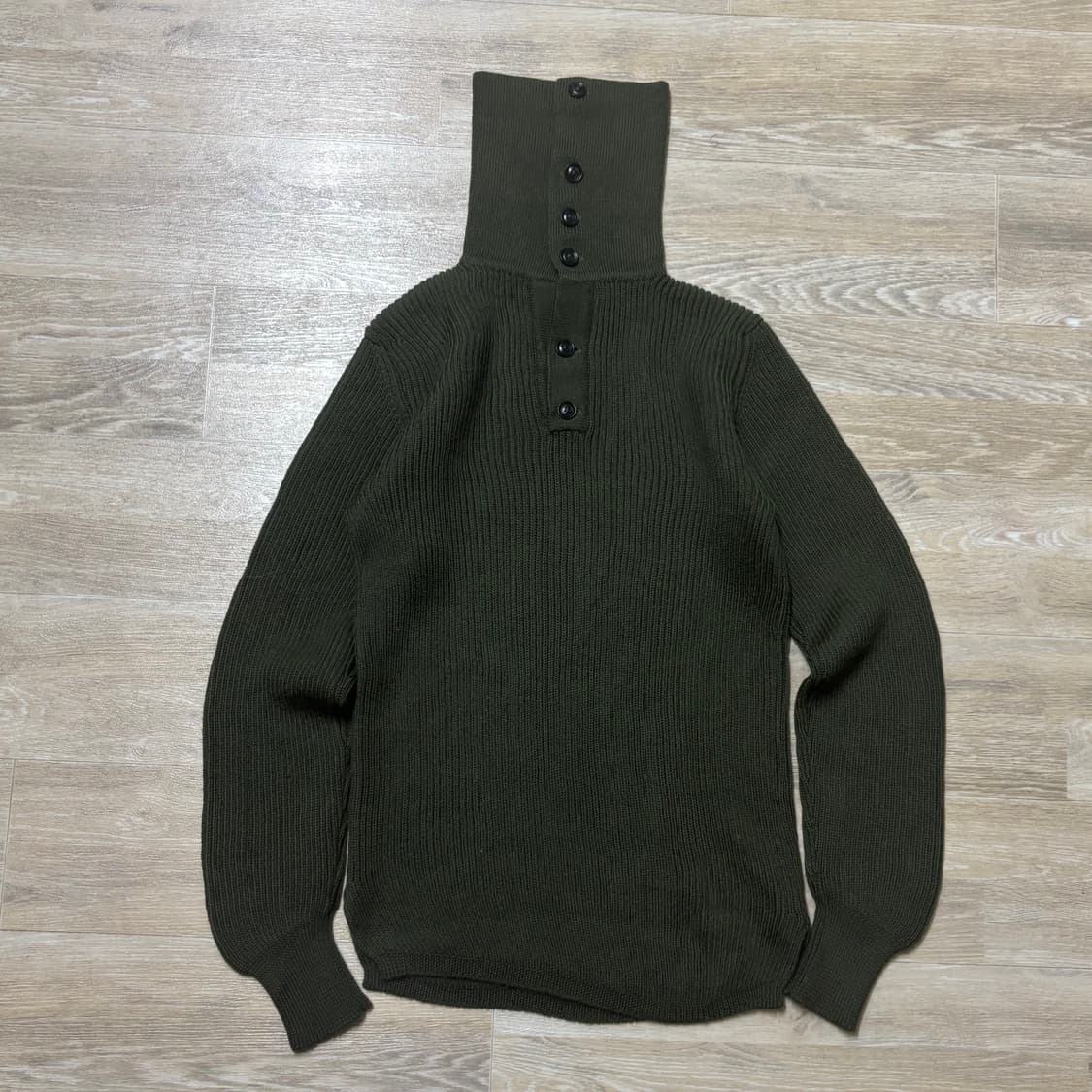 Nigel Cabourn 나이젤카본 하이넥 울 스웨터 상품이미지1