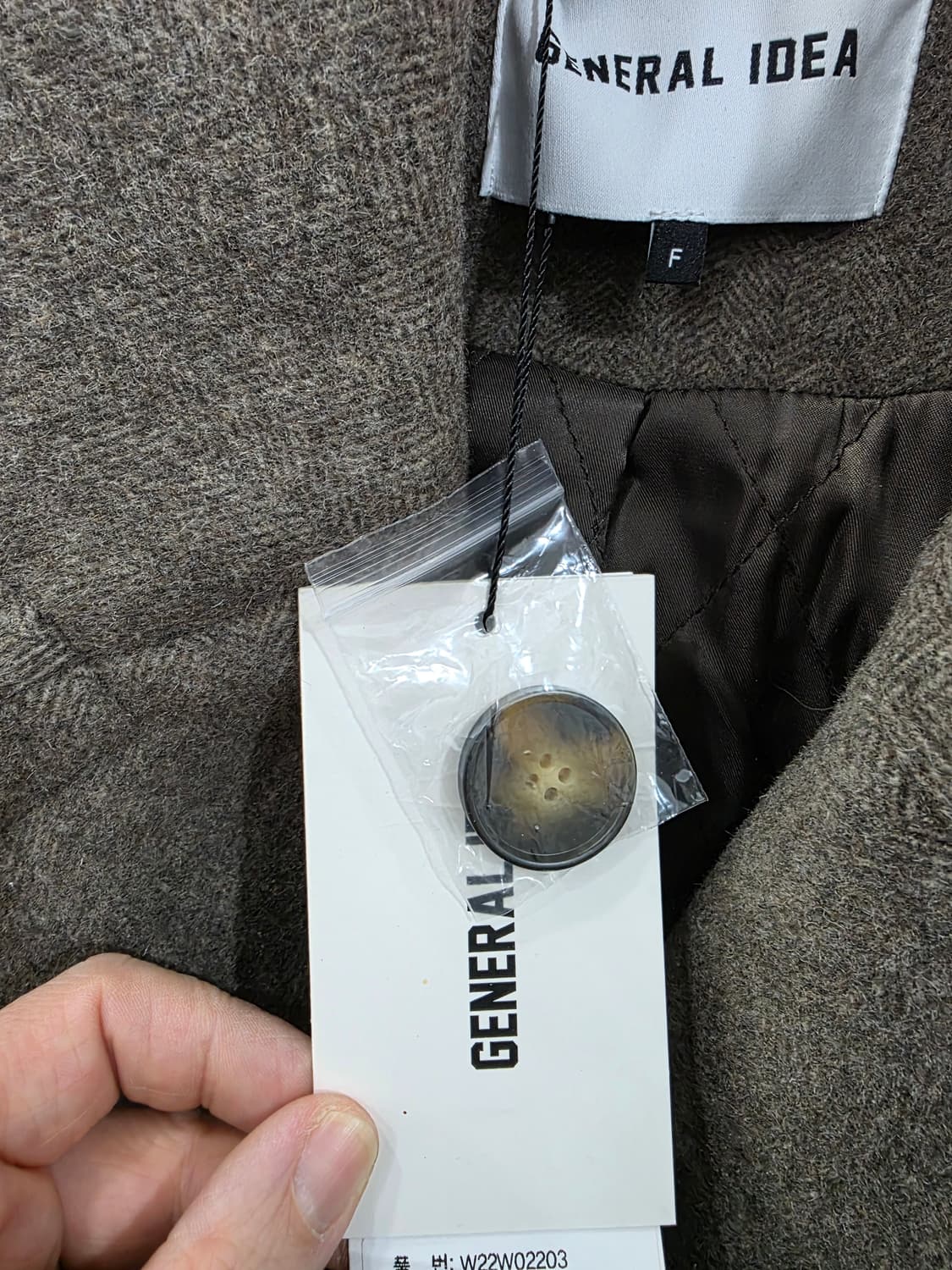 제너럴아이디어 여성 울 자켓 상품이미지4