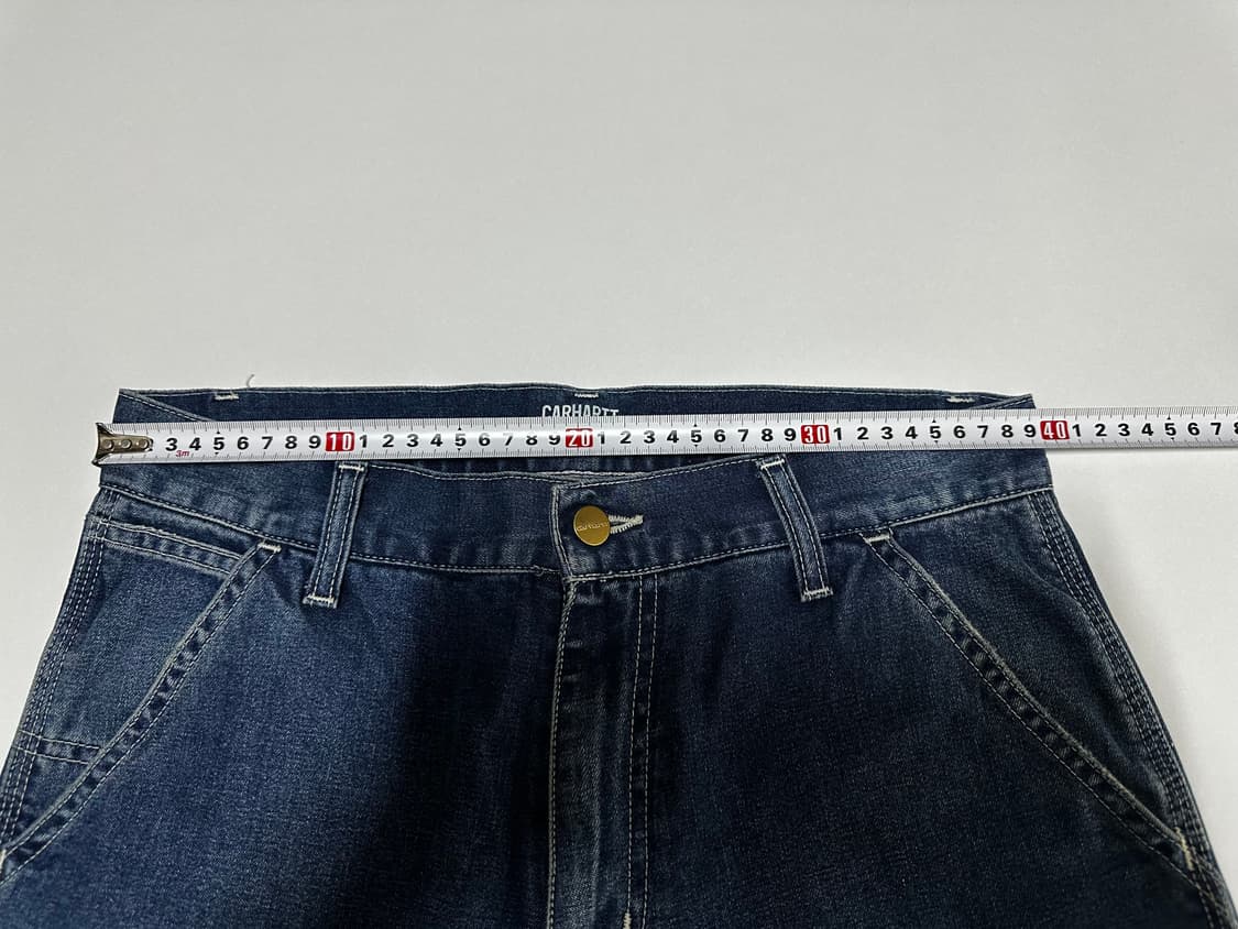 칼하트 데님 싱글 니 작업 바지 상품이미지6