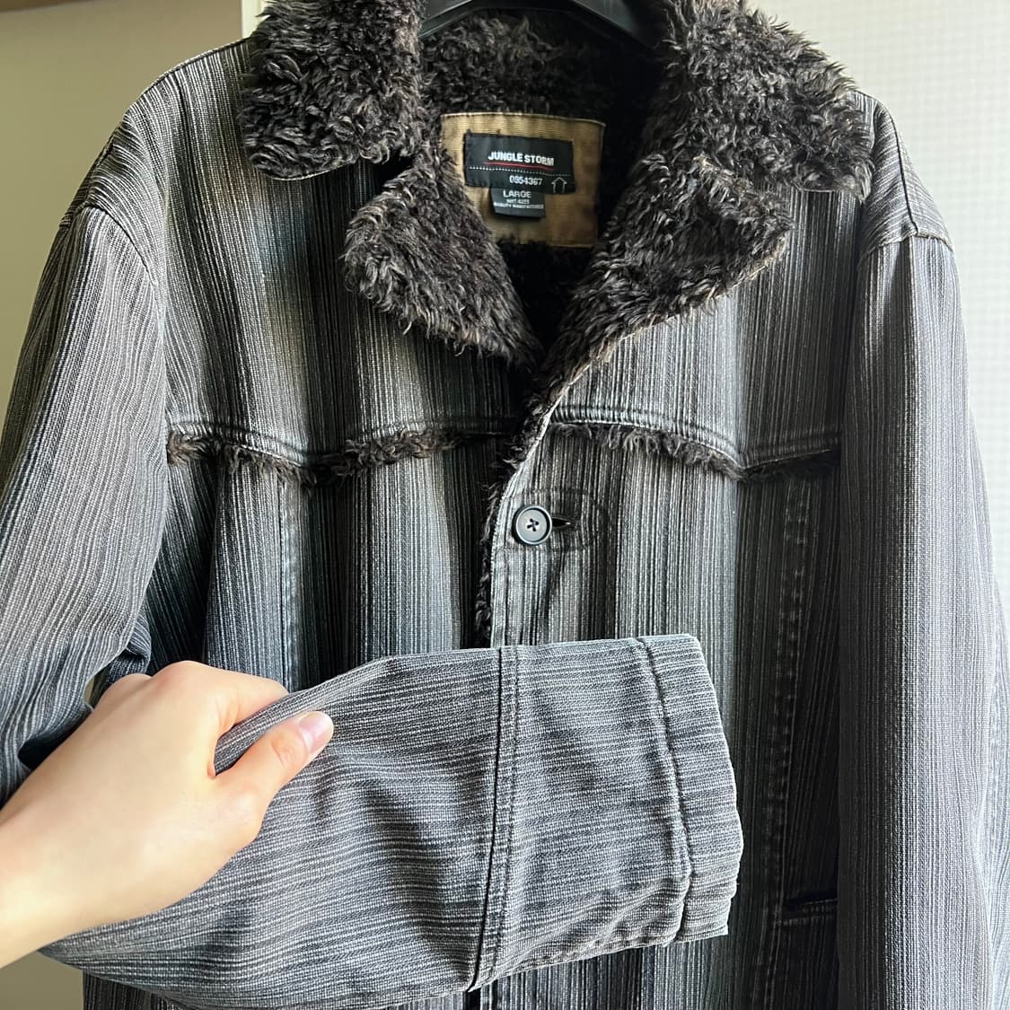 웨스턴 쉐르파 카코트 차콜 상품이미지3