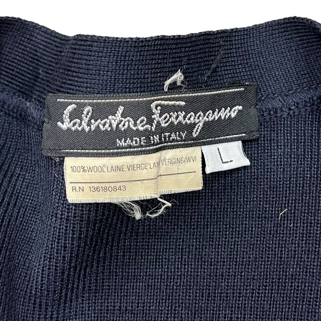 살바토레페레가모 간치니 버클 니트가디건 s08789 상품이미지6