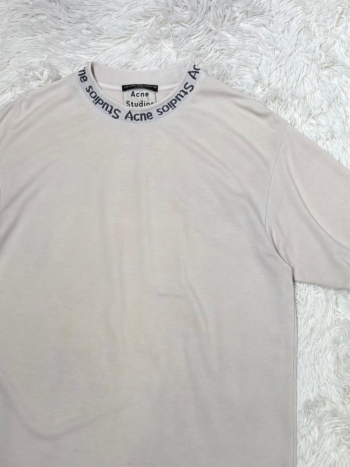 아크네스튜디오 꼬르소꼬모 넥로고 반팔 상품이미지5