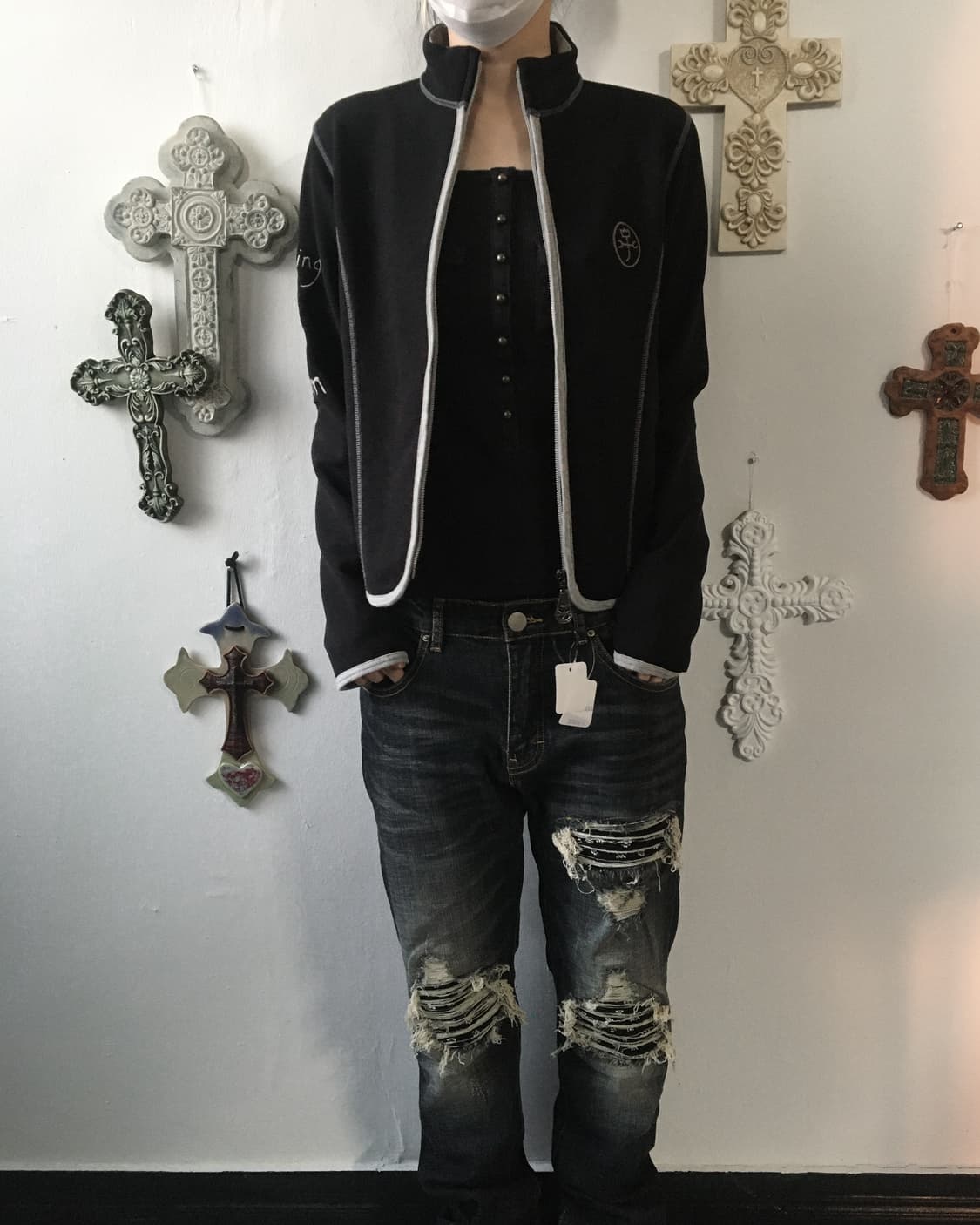 Castel bajac zip up 상품이미지5