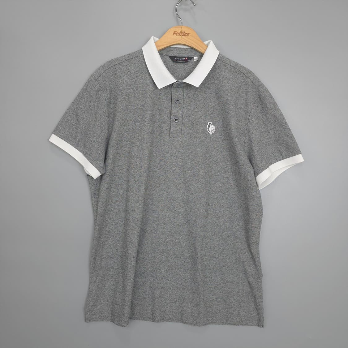 르꼬끄 골프 배색 카라 반팔티셔츠 110 상품이미지1