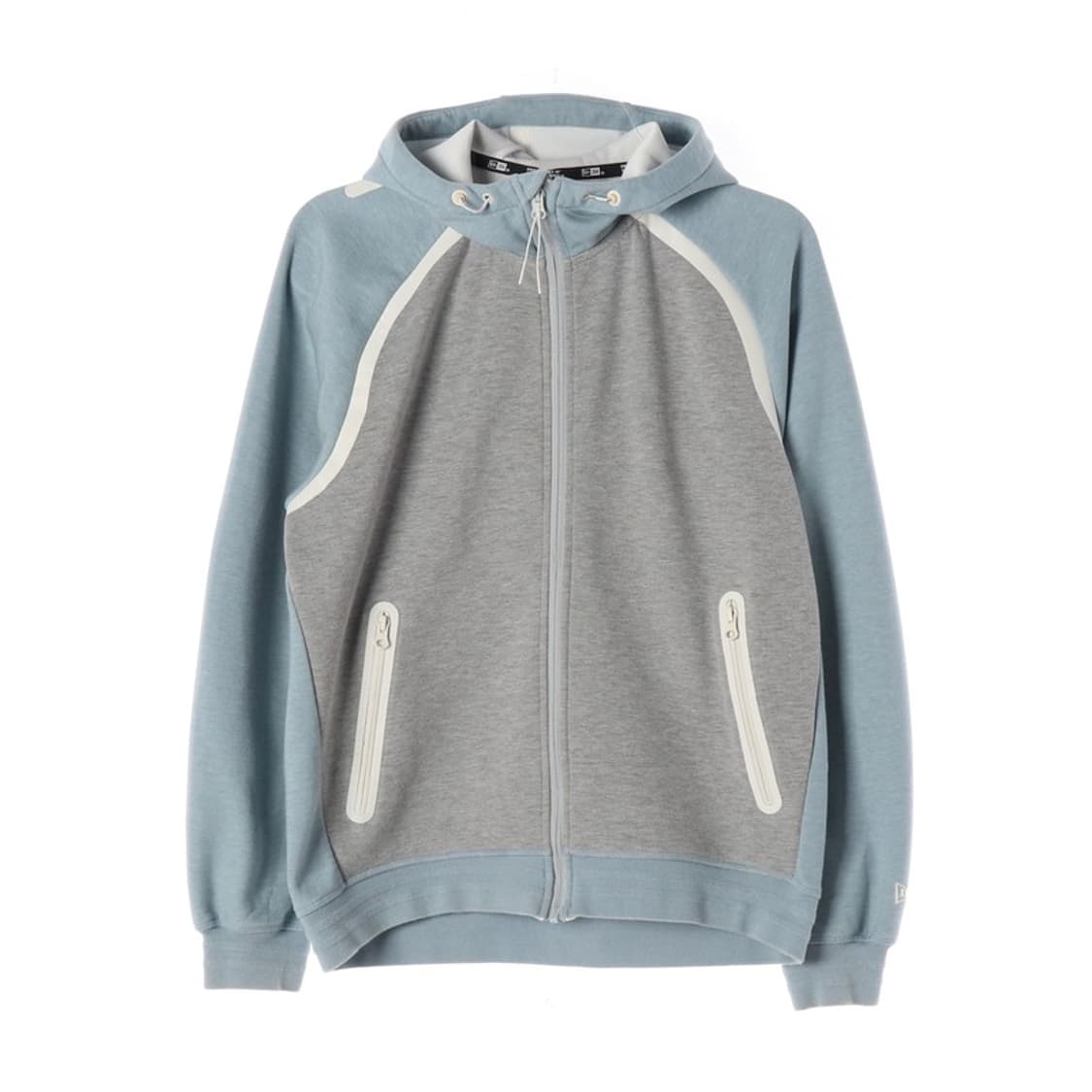 뉴에라 테일 그레이 배색 후드 집업 L 상품이미지1