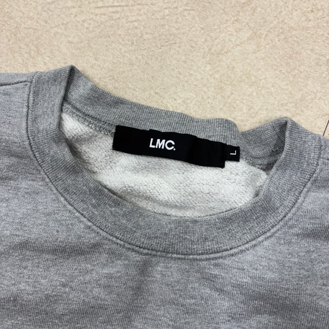 Lmc 빅로고 그레이 맨투맨 상품이미지4