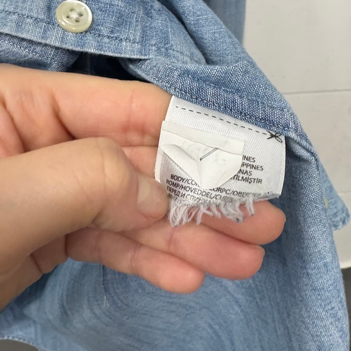폴로랄프로렌 데님셔츠 상품이미지4