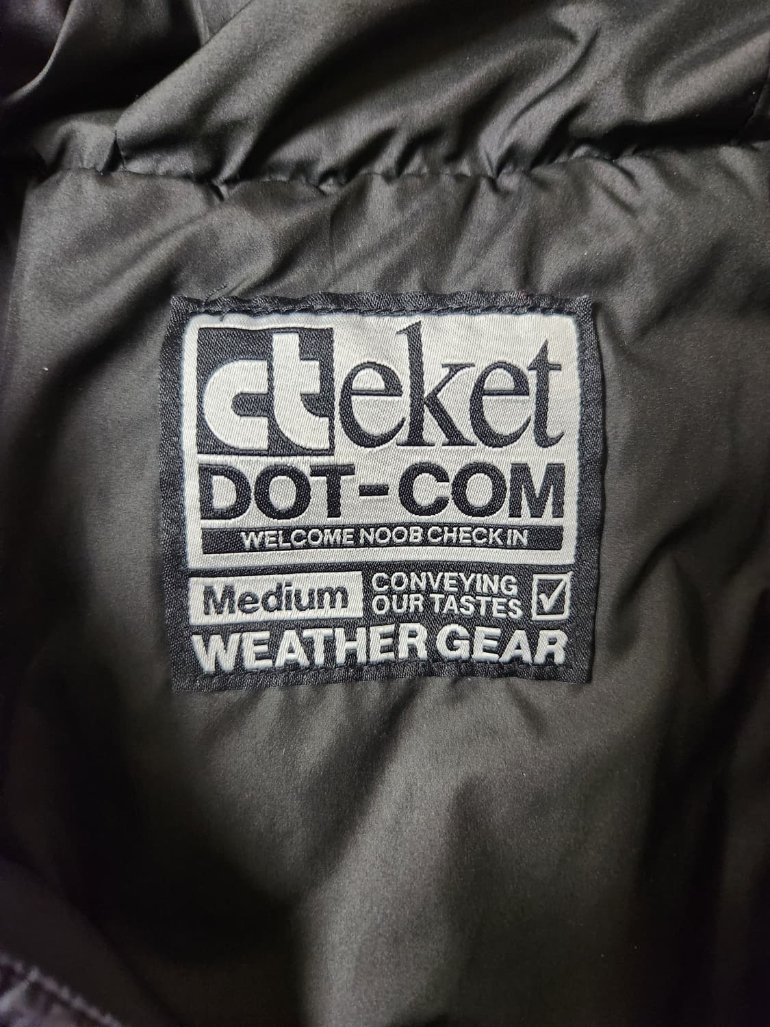 테켓 CT 경량패딩 블랙 M 상품이미지4