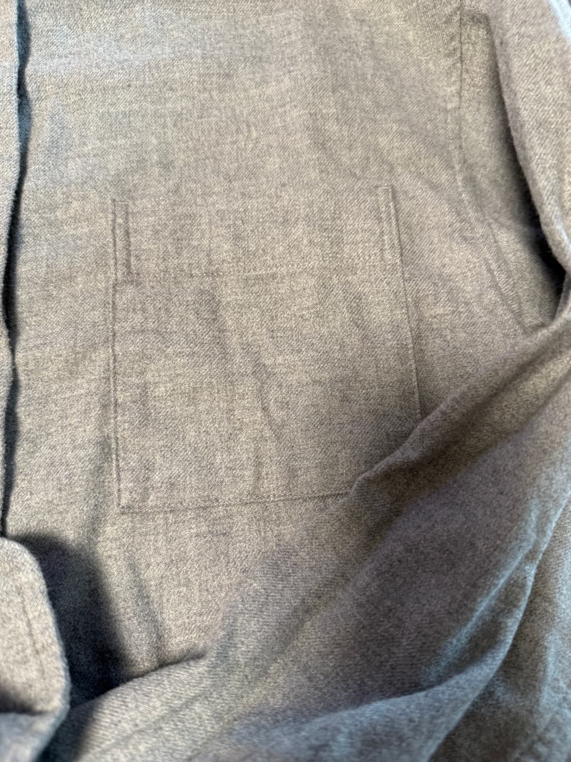 무인양품 오가닉코튼 헨리넥셔츠 M  상품이미지4