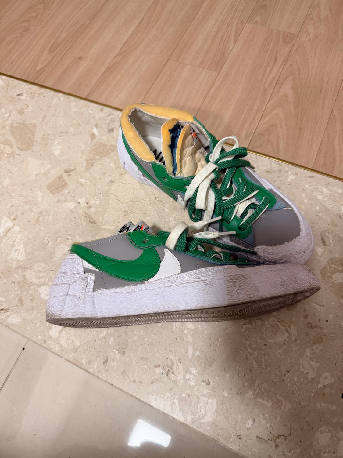 [275] 사카이 x 나이키 블레이쟈 로우 클래식 그린 상품이미지2