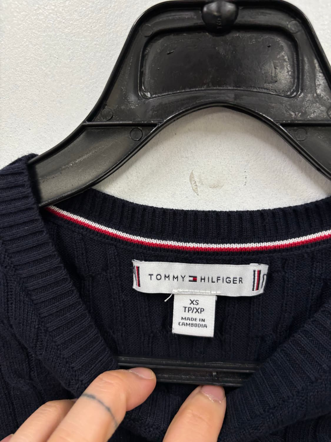 타미힐피거 우먼 케이블 니트  상품이미지4