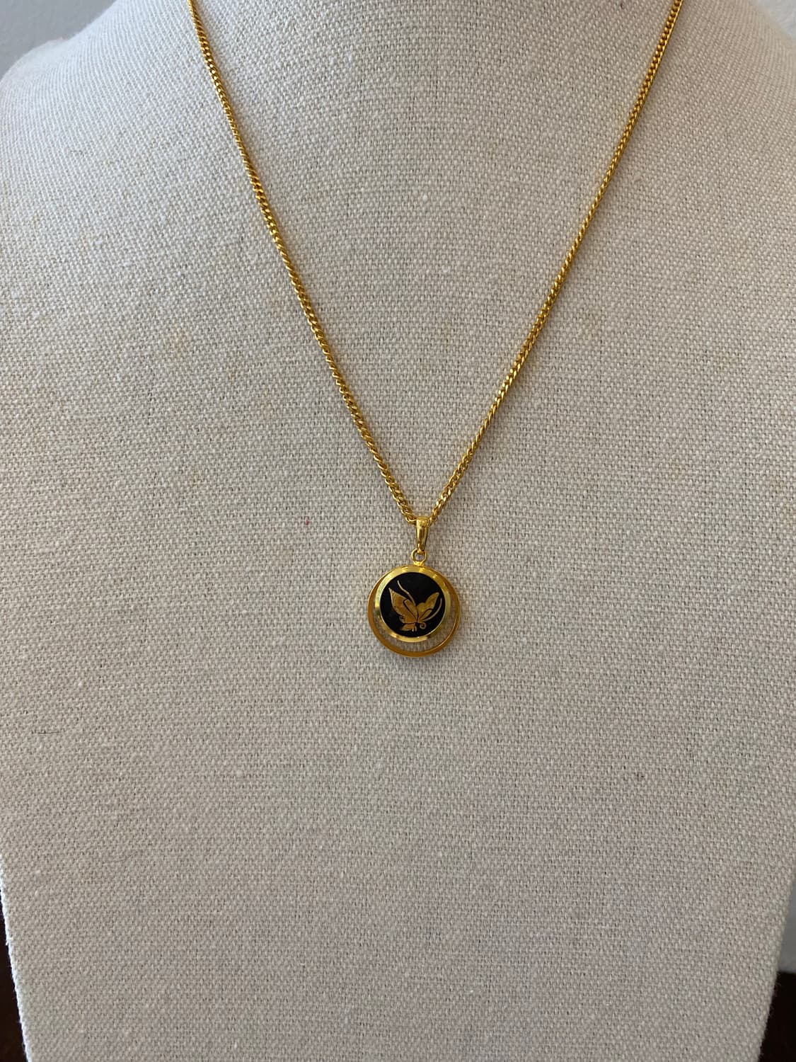 18k도금 나비 빈티지 목걸이 상품이미지2