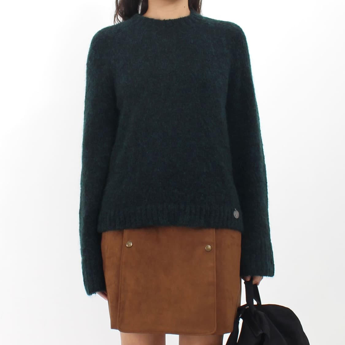 씨바이끌로에 Chloe 모헤어 라운드 넥 그린 베이직 니트 상품이미지7
