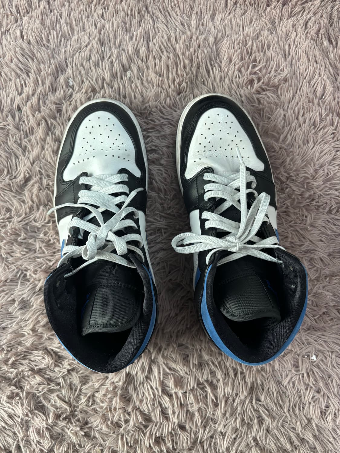 나이키 조던 1 미드 레이서 블루 260 상품이미지1