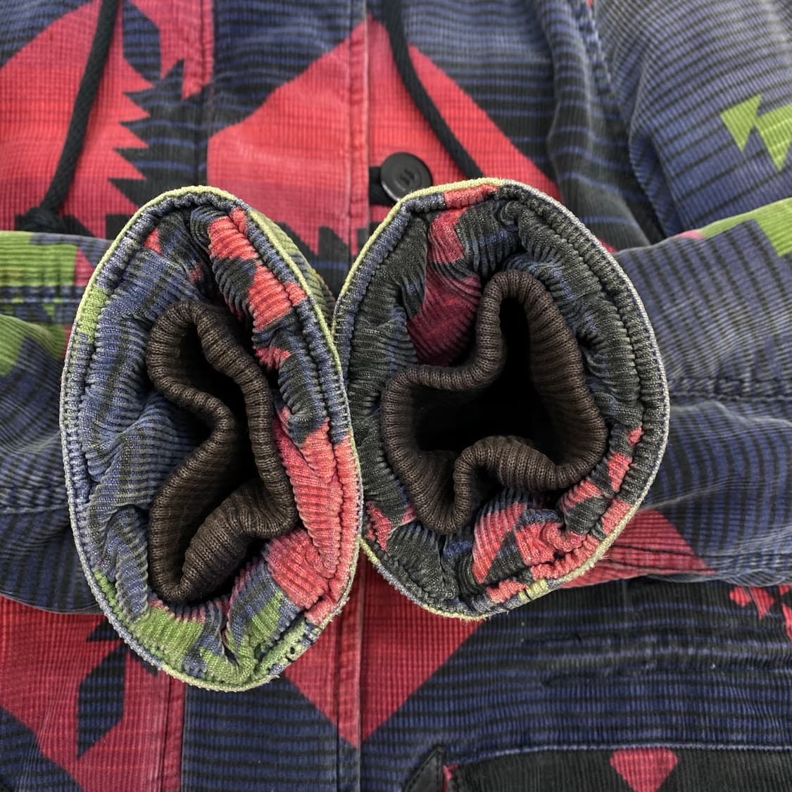 데님앤서플라이 랄프로렌 아즈텍 코듀로이N-3B파카 XS 상품이미지5