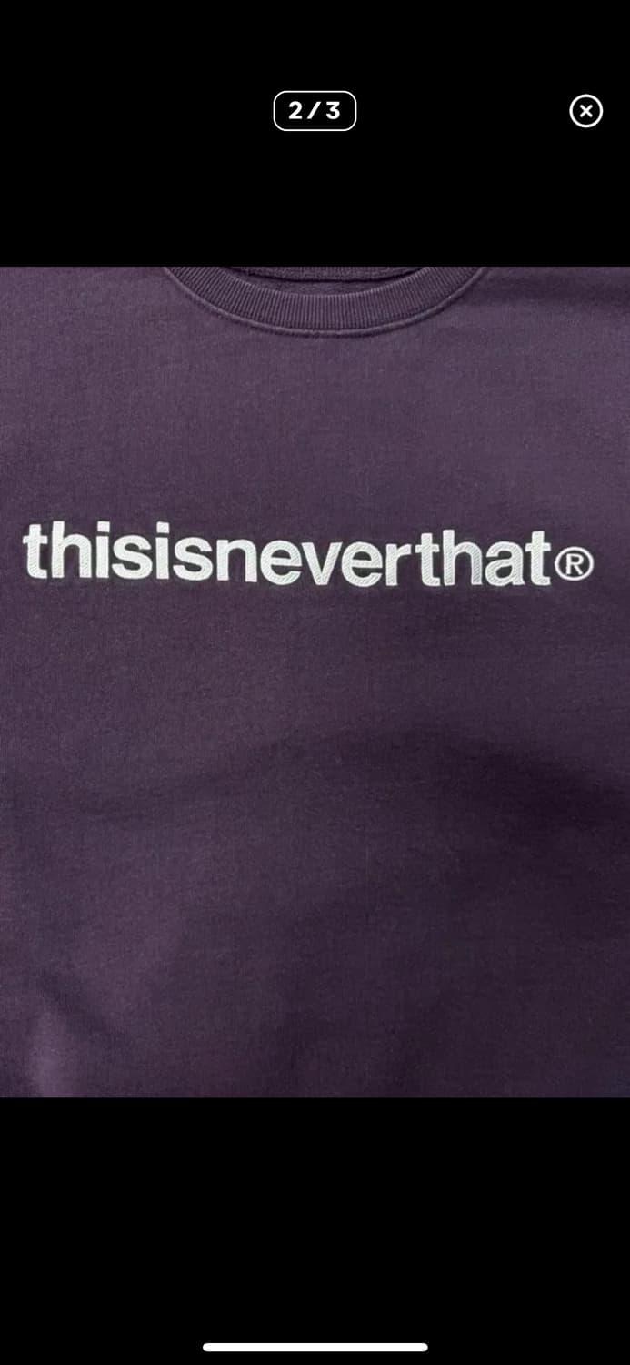 디스이즈네버댓 맨투맨 상품이미지2