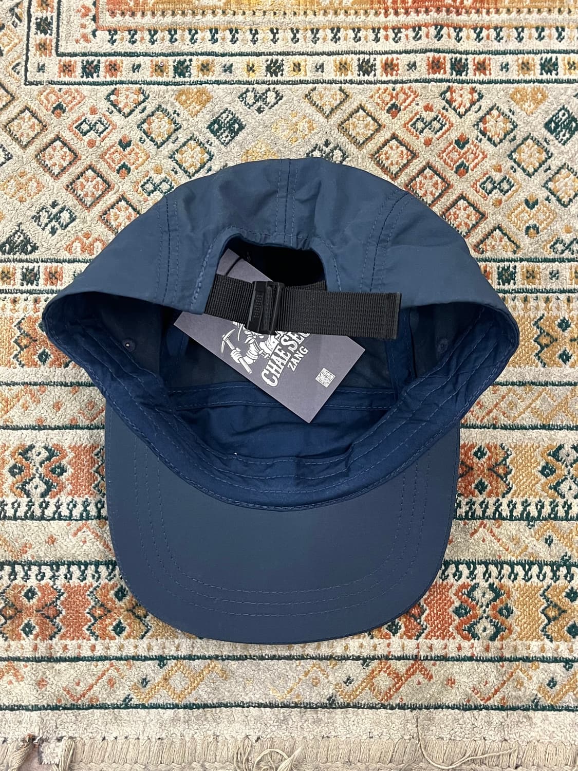 방탄 지민 자수 캠프캡 네이비 #csz3012 상품이미지7