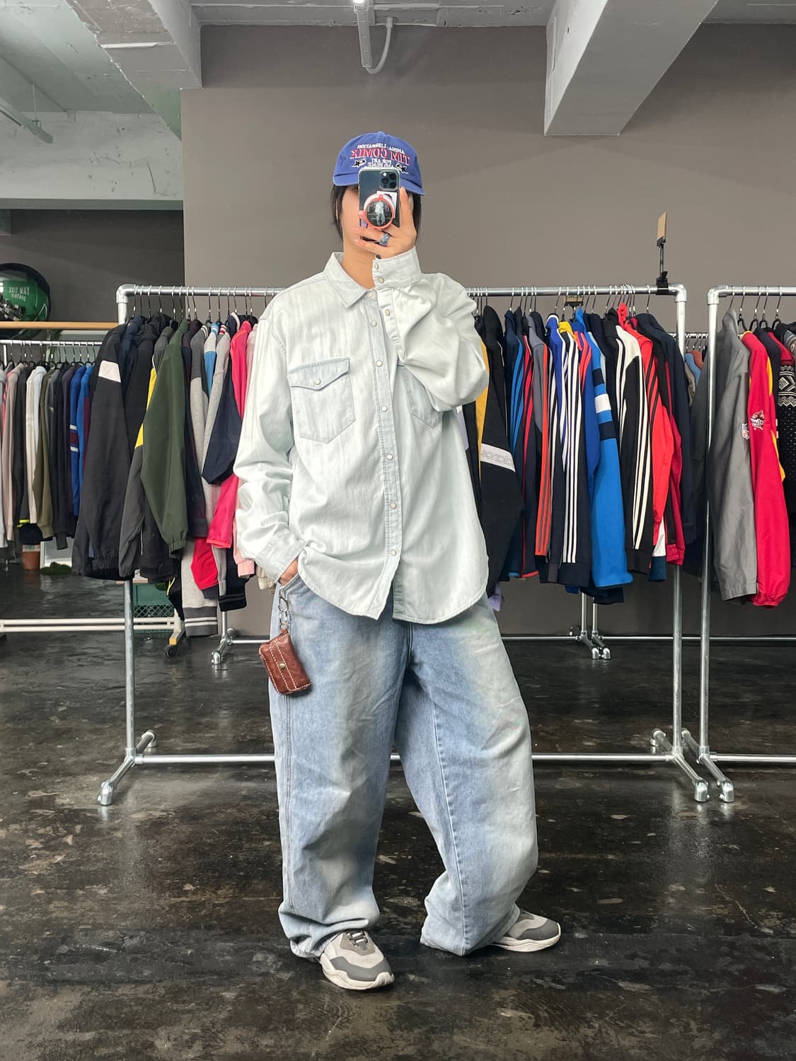 GAP 연청 데님 셔츠 상품이미지4