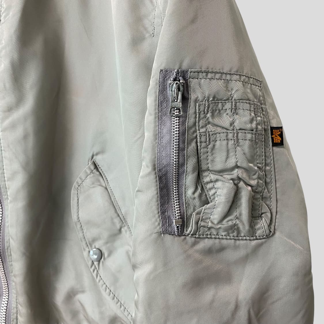 (S)90s 알파인더스트리 MA-1 자켓 상품이미지6