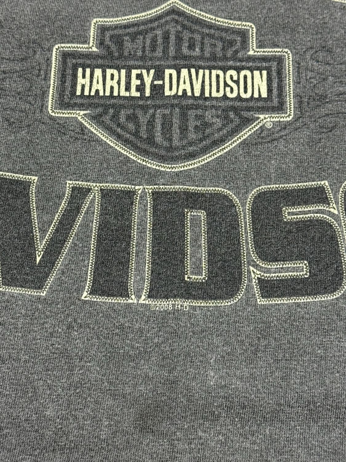 할리데이비슨 반팔 티셔츠 빈티지 티 상품이미지4