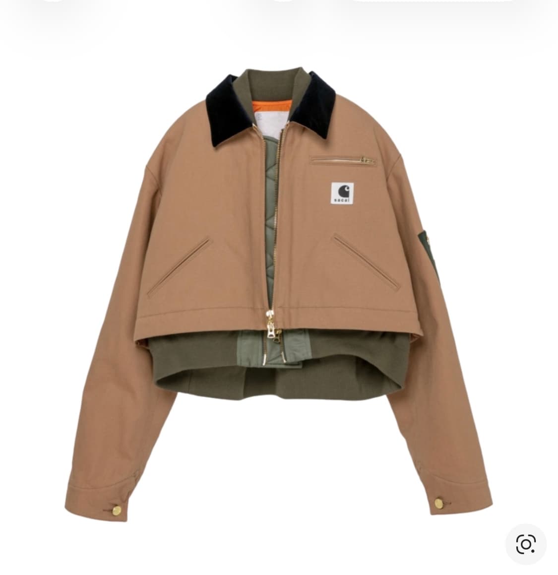 [3] 칼하트 x 사카이 캔버스 MA-1 디트로이트 자켓 상품이미지1