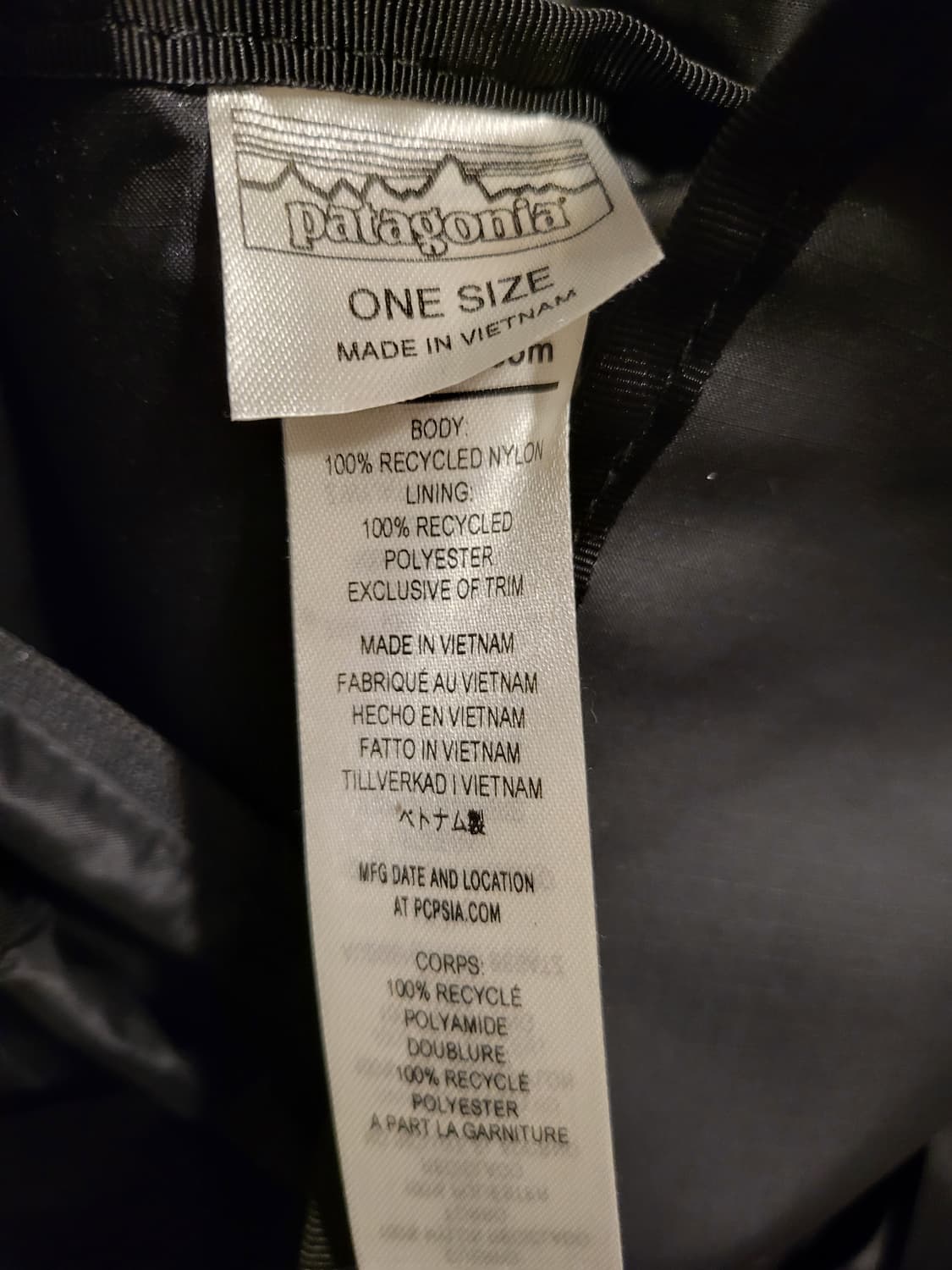 파타고니아 울트라라이트 블랙홀 토트백 상품이미지7