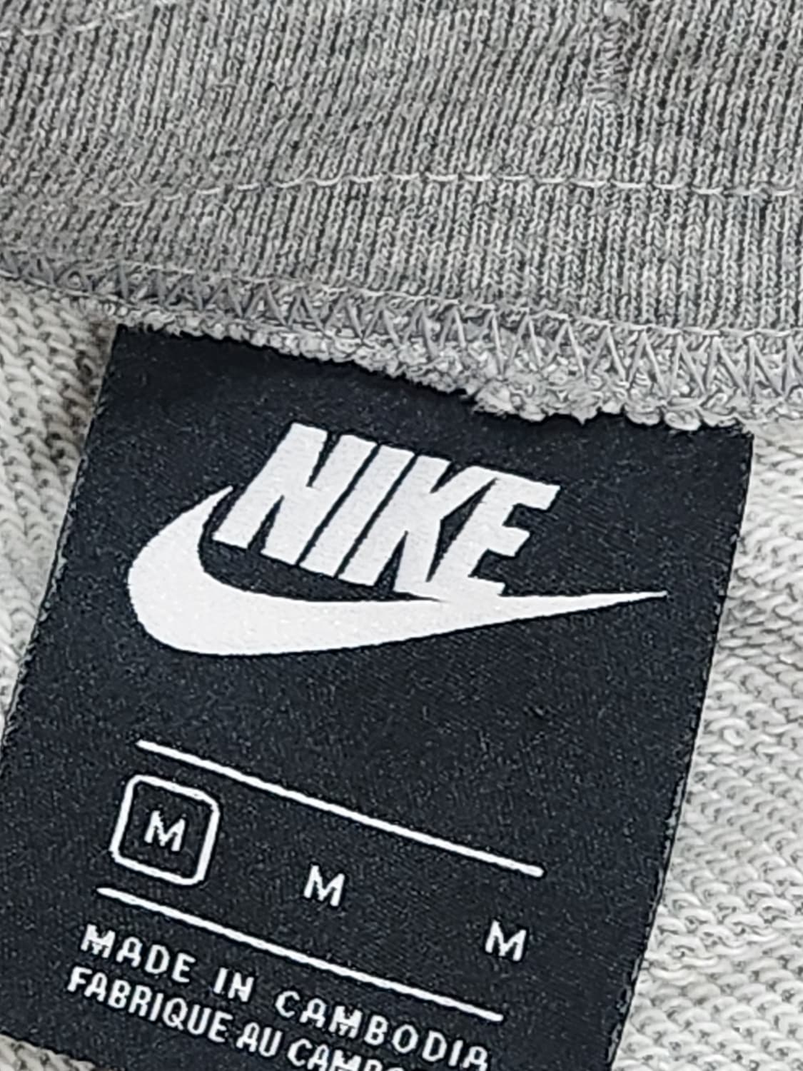 [M] 나이키 슬림핏 회색 트레이닝 바지 여성 M 상품이미지4