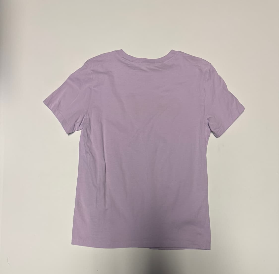 여성 게스 Guess 스펠아웃 반팔 티셔츠 S 연보라 상품이미지2