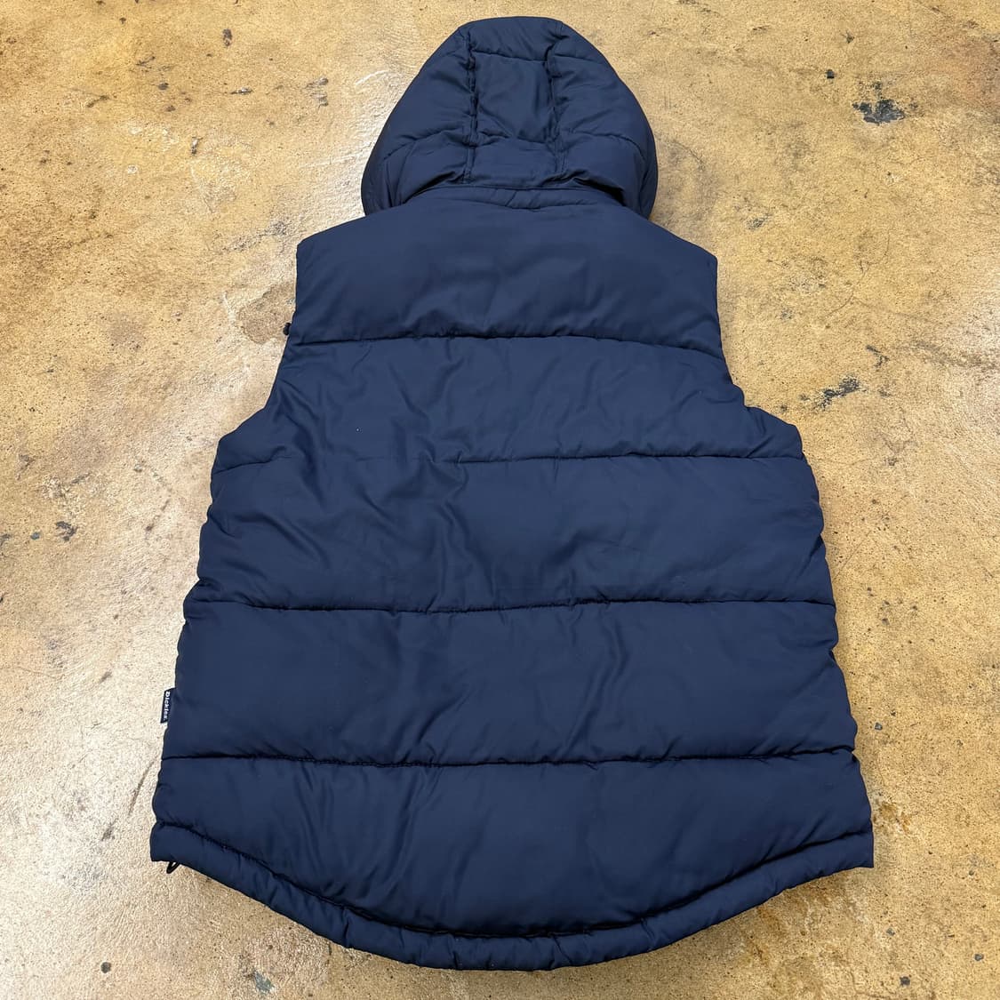 디키즈 네이비 후드 패딩 조끼 상품이미지3