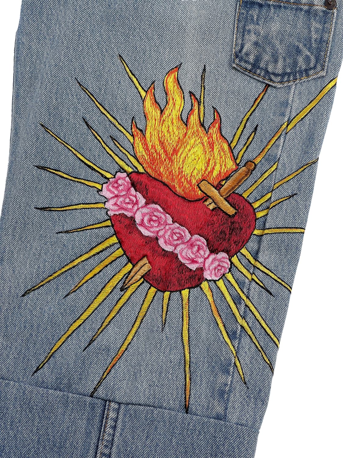 바우와우 리메이크 스티칭 팬츠 상품이미지6