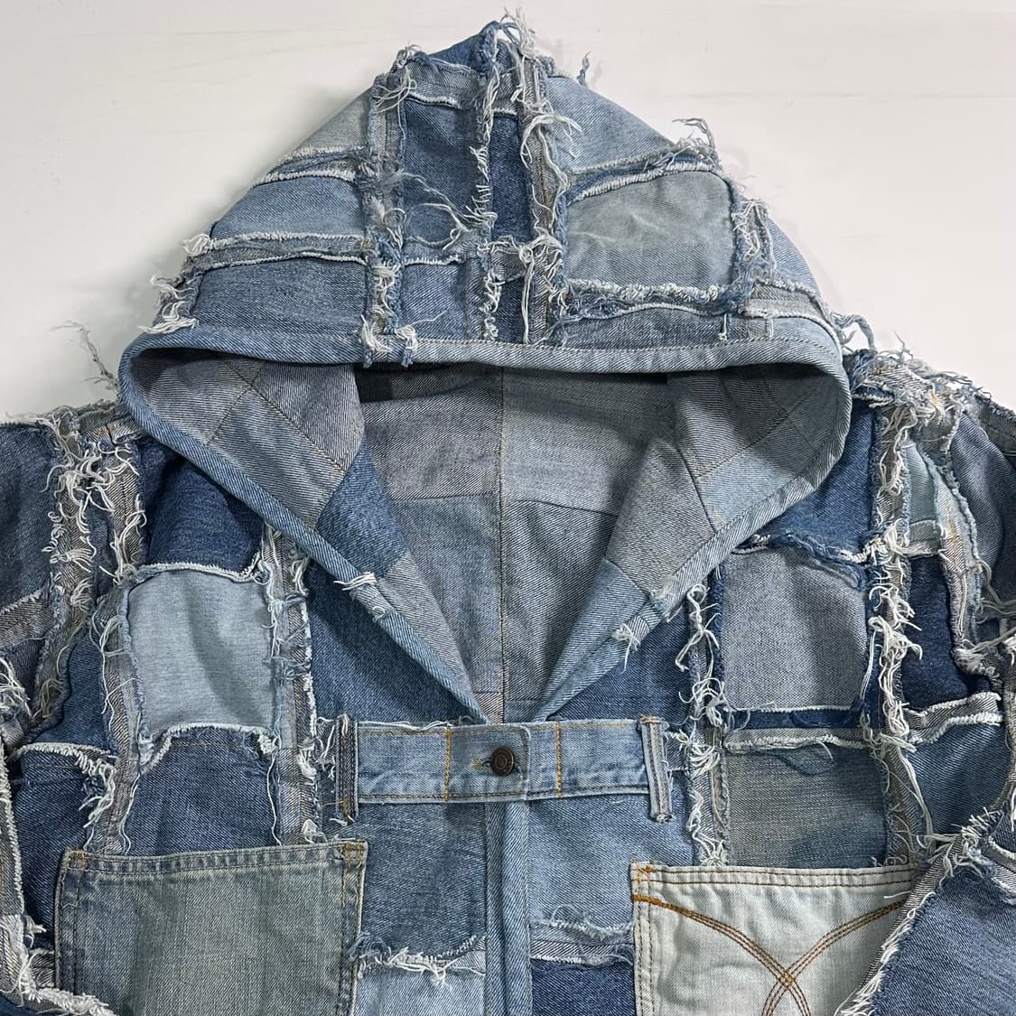 VTG 데님 리메이크 후드자켓  상품이미지2