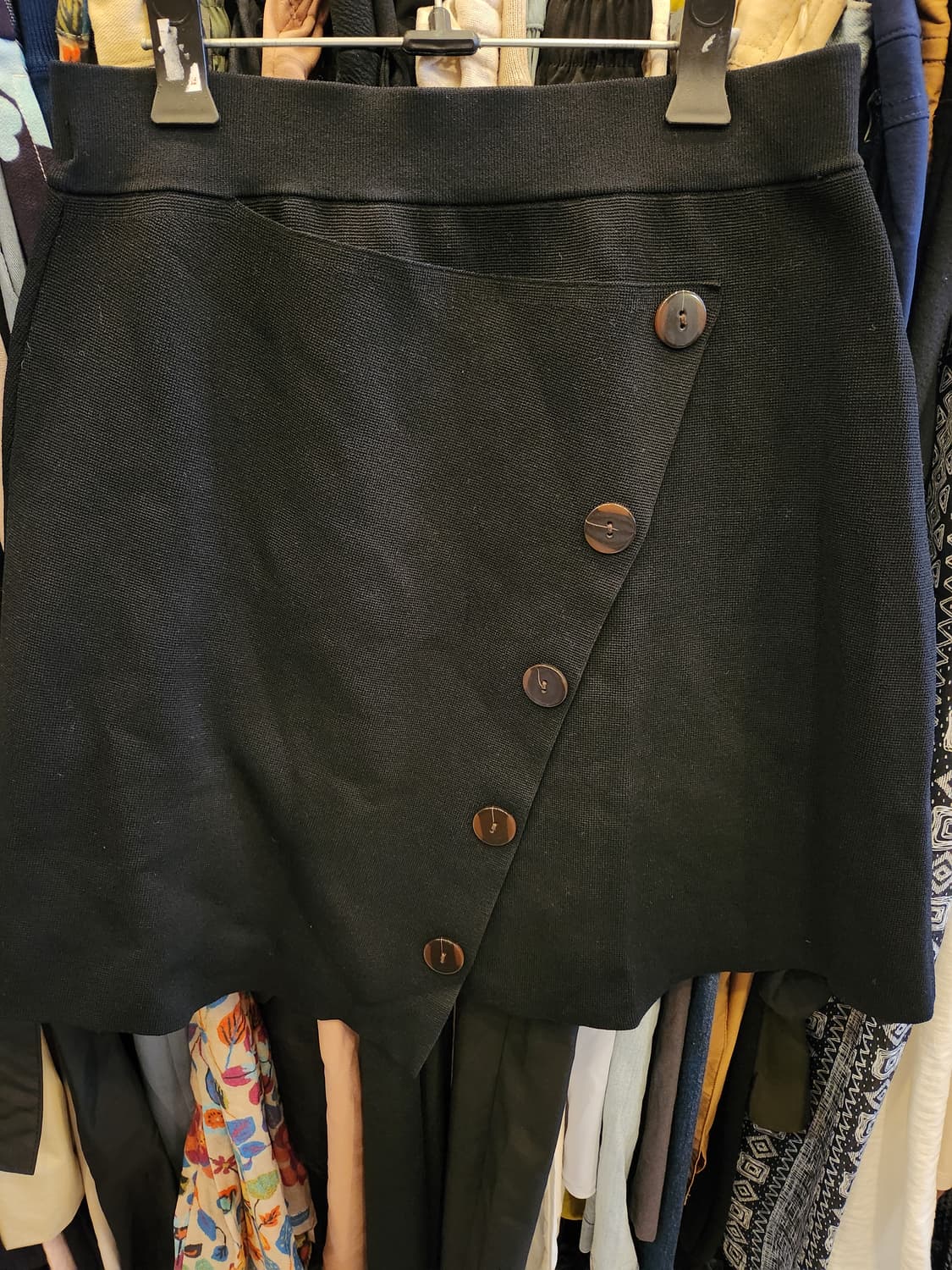 산드로 니트 밴딩 스커트 상품이미지1