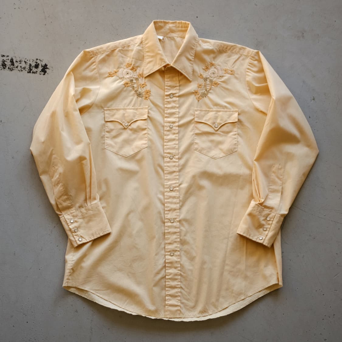 1960~70‘s Flower Embroidery Western  상품이미지1