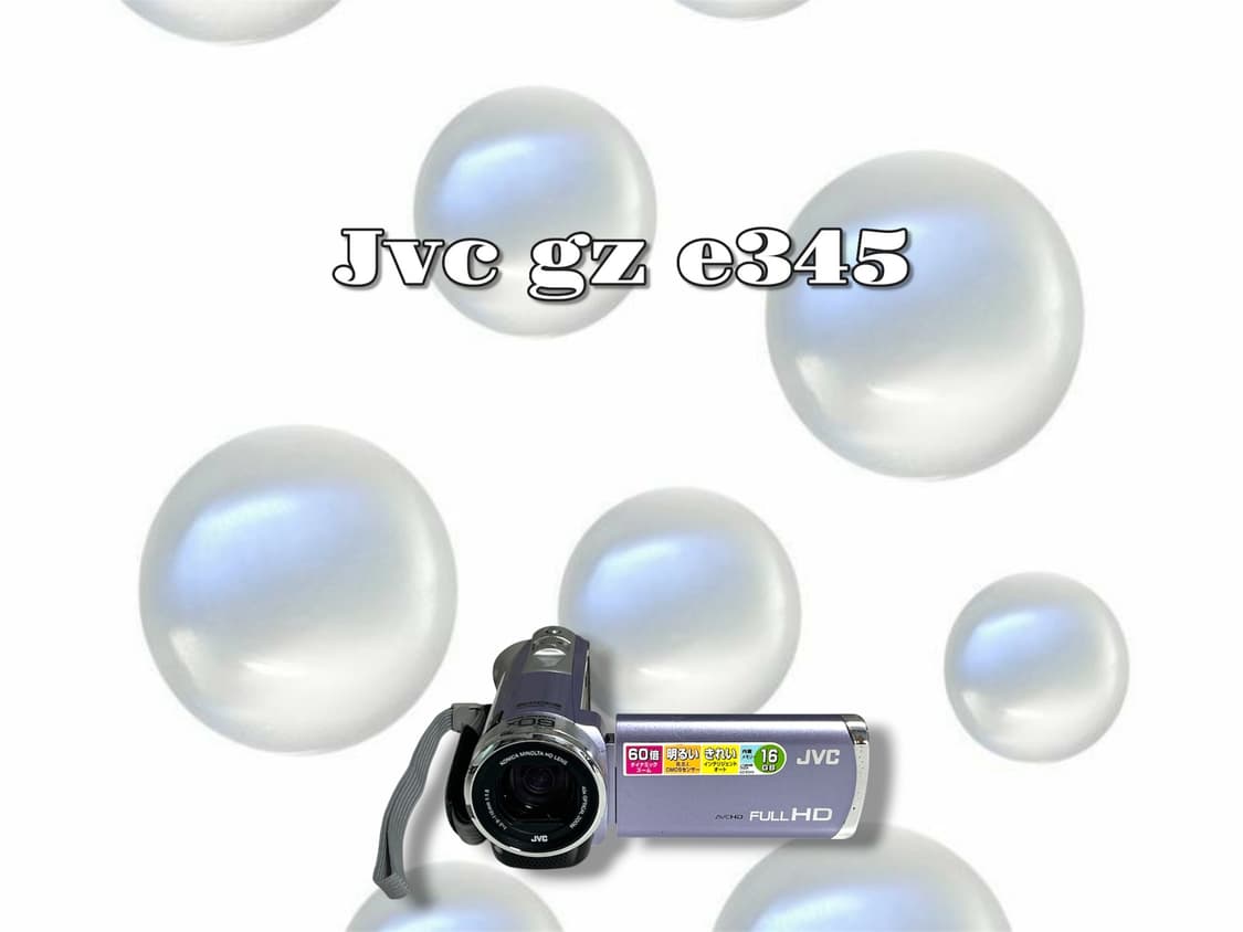희귀기종 & 희귀색상 / Jvc gz e345 빈티지 캠코더 상품이미지1