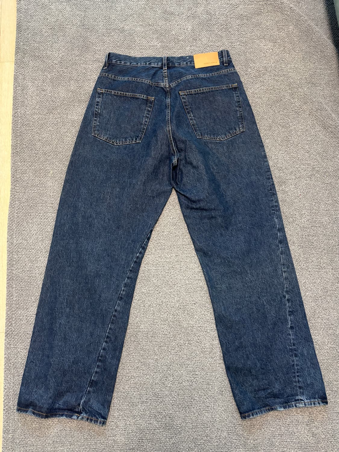 [34x32] 선플라워 Sunflower 린스블루 트위스트 데님 팝니다 상품이미지5